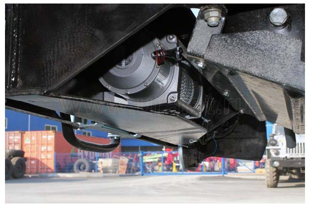 Электрическая лебедка Лаборатории Камаз 43118