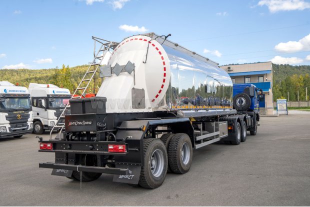 Полуприцеп цистерна для эмульсии ППЦВВ-22Т-24Д-3Н нерж