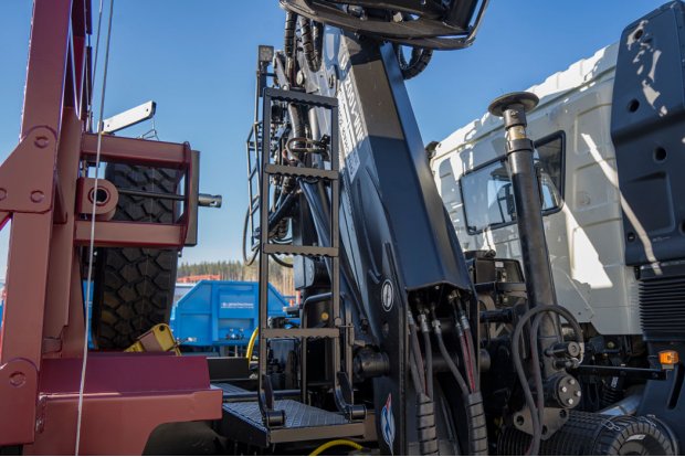 Лестница в транспортном положении