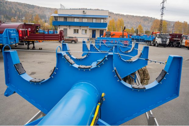 Коники полуприцепа опоровоза