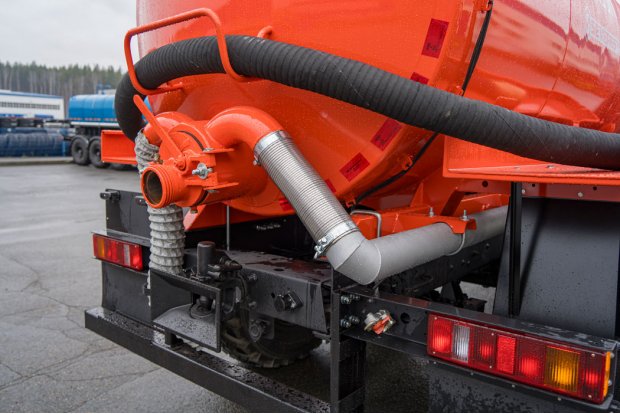 Подогрев сливного крана выхлопными газами