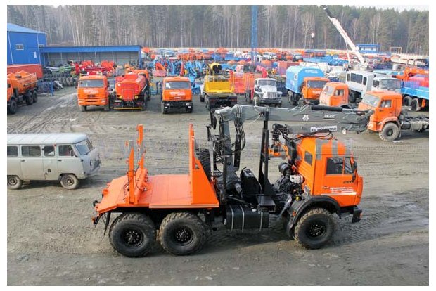 Камаз лесовоз с ГМ