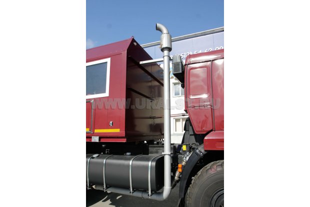 Система вертикального выпуска отработанных газов