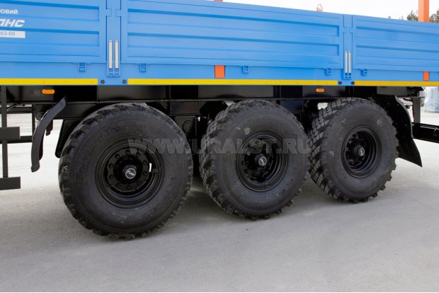 Оси FUWA полуприцепа