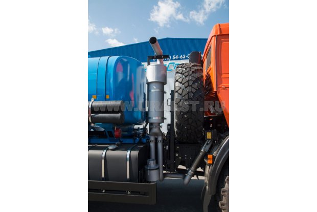 Вертикальная система выброса отработанных газов