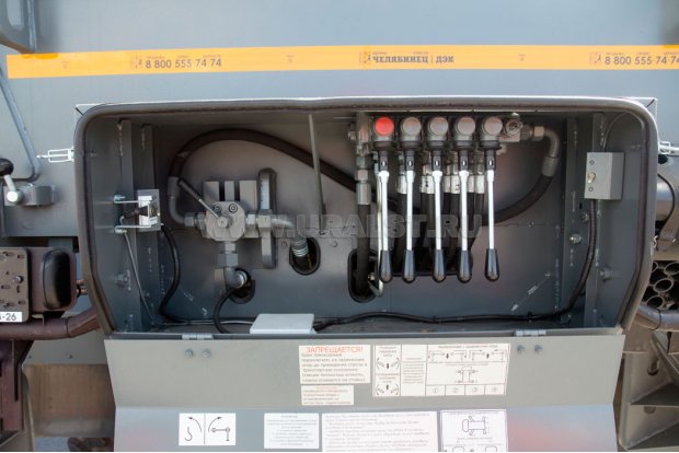 Управление выдвижными опорами