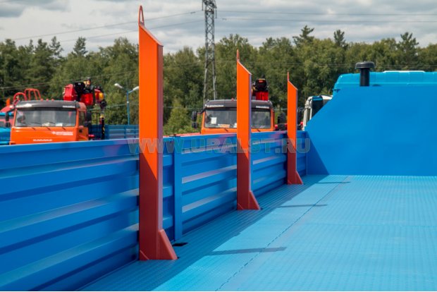 Выдвижные коники в транспортном положении