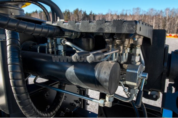 Рычаги управления опорами КМУ