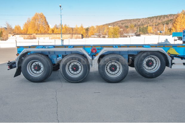 Оси полуприцепа