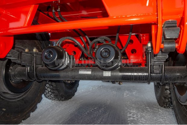 Рессорно-балансирная подвеска полуприцепа