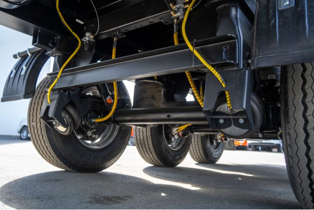 Пневматическая подвеска полуприцепа