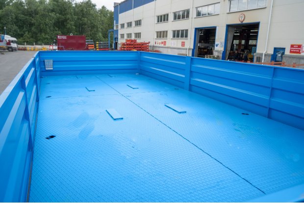 Контейнеровозная платформа