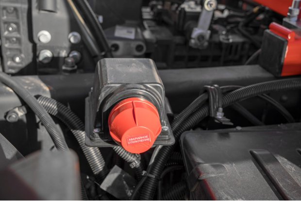 Наружная кнопка отключения массы по IP65