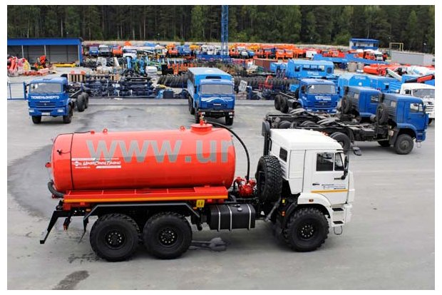 Автоцистерна вакуумная МВ-10 КО УСТ-5453 Камаз 43118-50