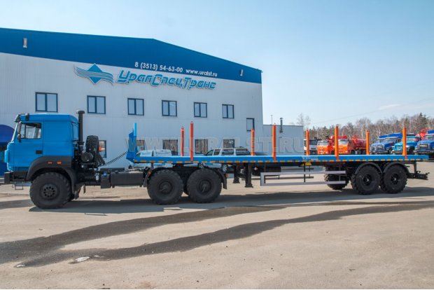 Полуприцеп ППБ 20Б-21-12К УСТ 94651 без бортов 