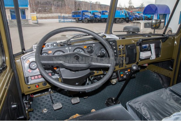 Кабина водителя