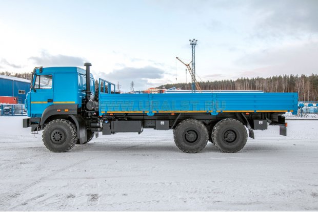 Бортовой Урал М УСТ 5453 4320-82Е5 тент, сп.м