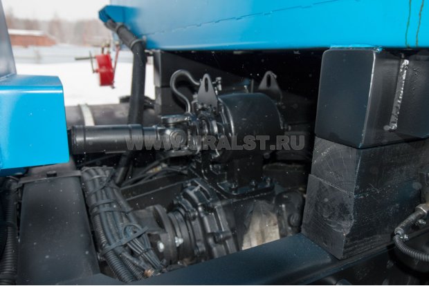 Карданно-ременной привод вентилятора