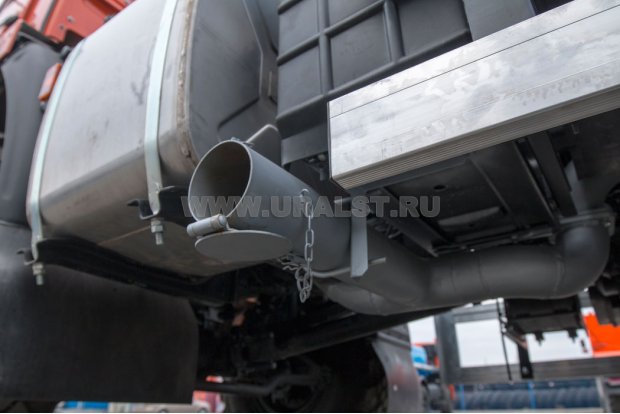 Обогрев цистерны выхлопными газами