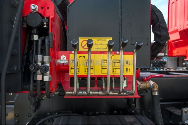 Управление опорами КМУ