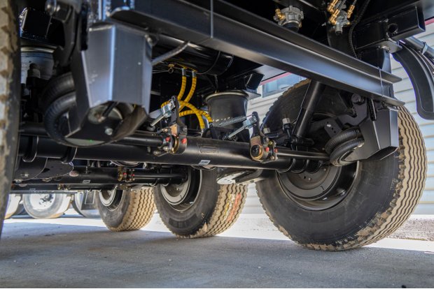 Пневматическая подвеска полуприцепа