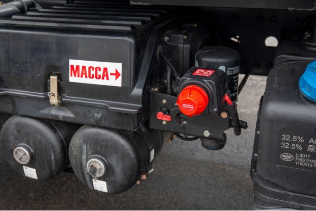 Кнопка отключения аккумуляторов по ДОПОГ