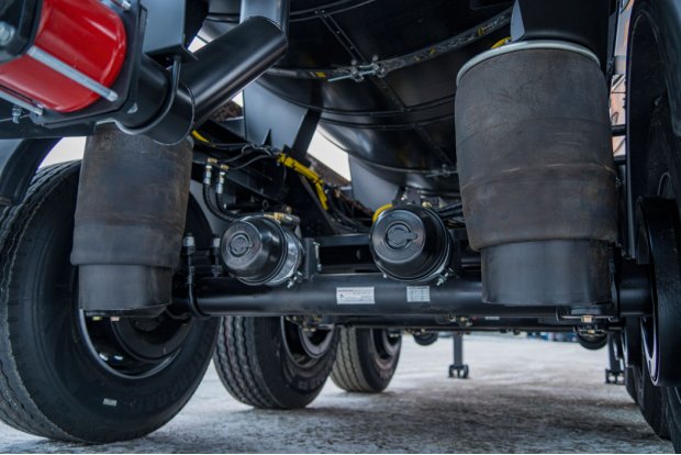 Пневматическая подвеска полуприцепа