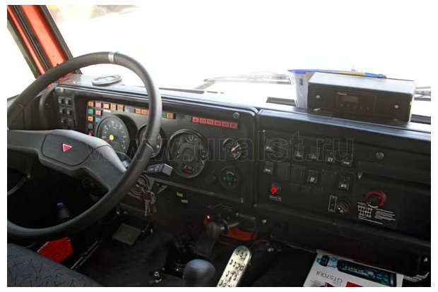 Приборная панель самосвала Камаз 6520