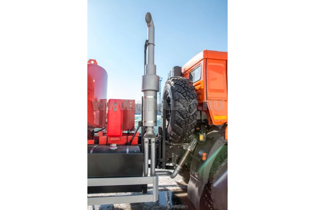 Система вертикального выпуска отработанных газов