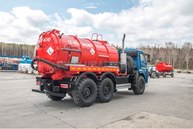 Автоцистерна АКНС-10 на шасси Камаз 43118-3027-46