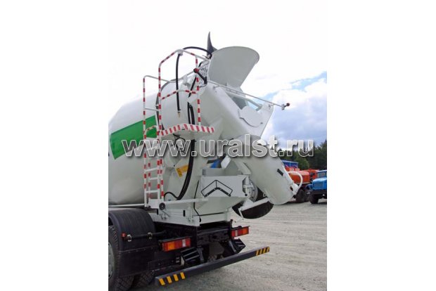 Автобетоносмеситель 9DA на шасси МАЗ 5516А5