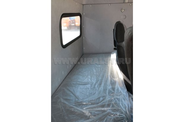 Спальное место в кабине водителя