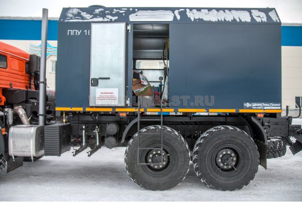 Вход в рабочий отсек