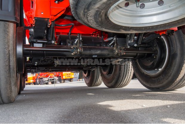 Пневматическая подвеска полуприцепа