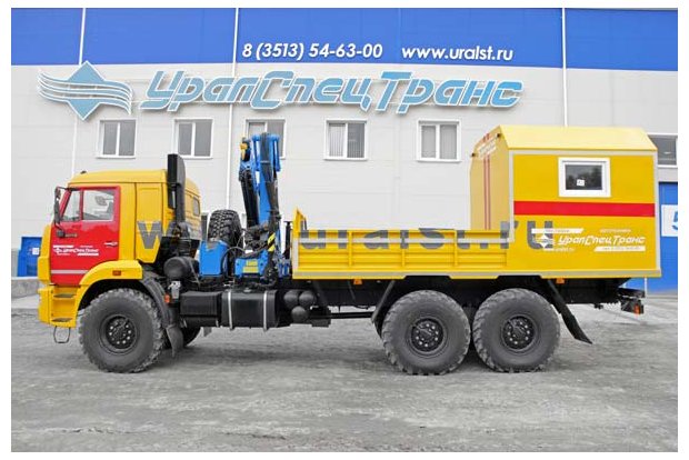 ТБМ Камаз с КМУ ИМ-95