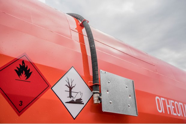 Слив из экологического короба