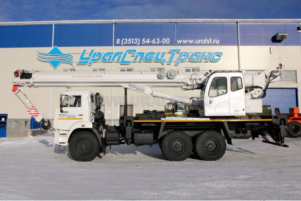 Автокран Челябинец КС-55732 25 тонн 32,7 м Камаз 43118-46