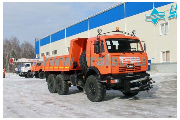 Машина дорожная МД Камаз с передним отвалом