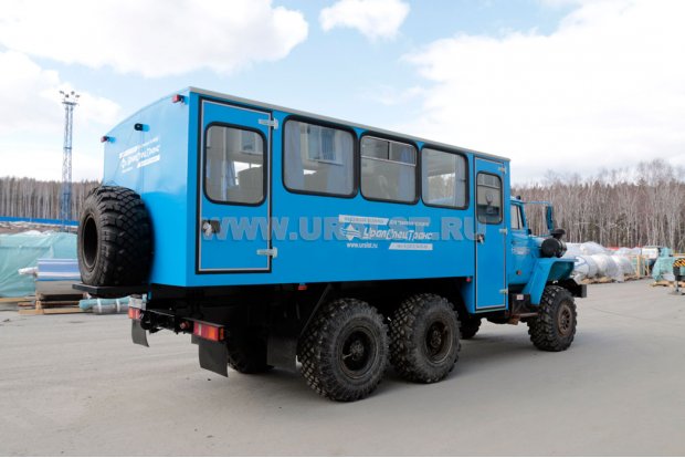 Навеска вахтового автобуса