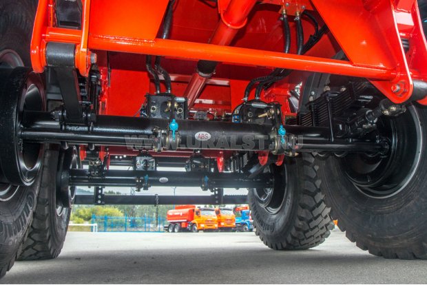 Подвеска полуприцепа цистерны