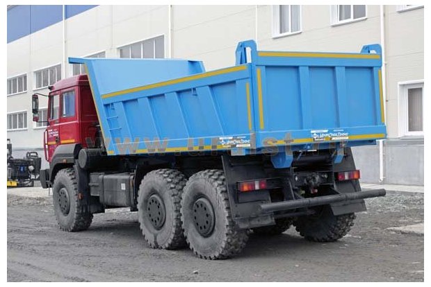 Самосвал Урал 6370К-0121-30Е5 с задним бортом