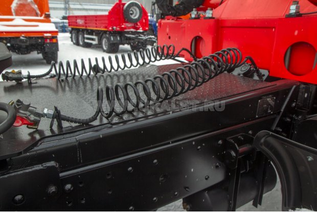 Пневмо и электро выводы