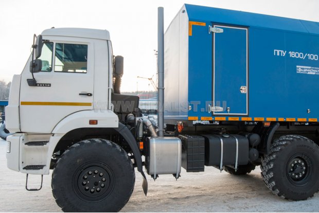 Система вертикального выхлопа