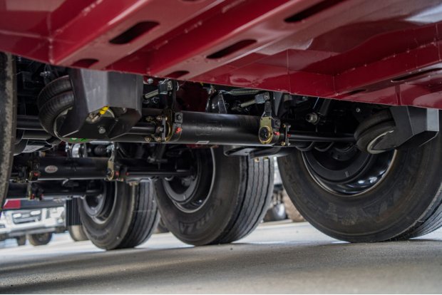 Пневматическая подвеска полуприцепа