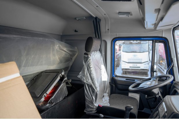 Спальное место в кабине водителя