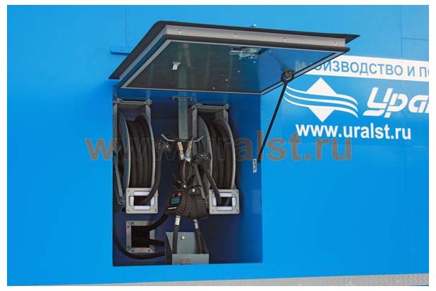 Ниши раздаточных рукавов мастерской Камаз 5350