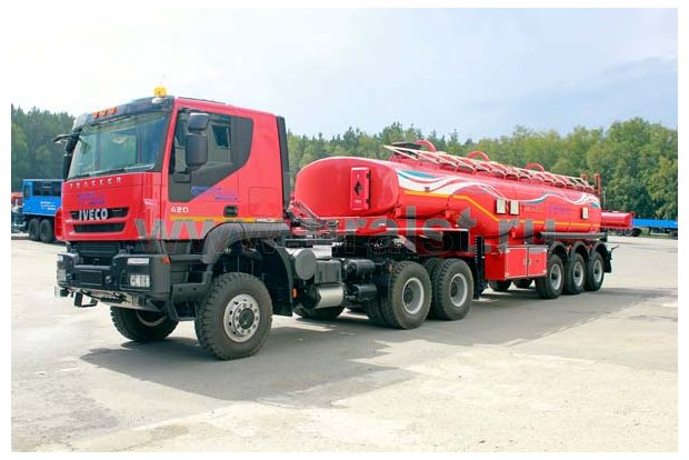 Седельный тягач IVECO-AMT 633910 и Полуприцеп цистерна ППЦ 26-31-3Н
