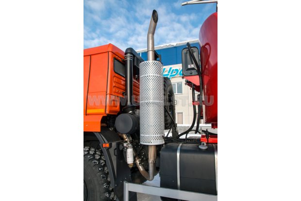 Система вертикального выпуска отработанных газов