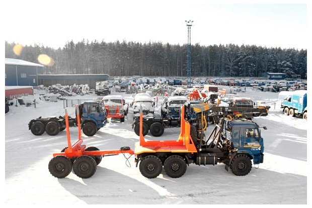 Лесовоз Камаз с ГМ