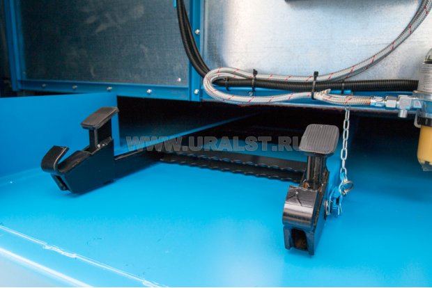 Транспортное положение съемной лестницы